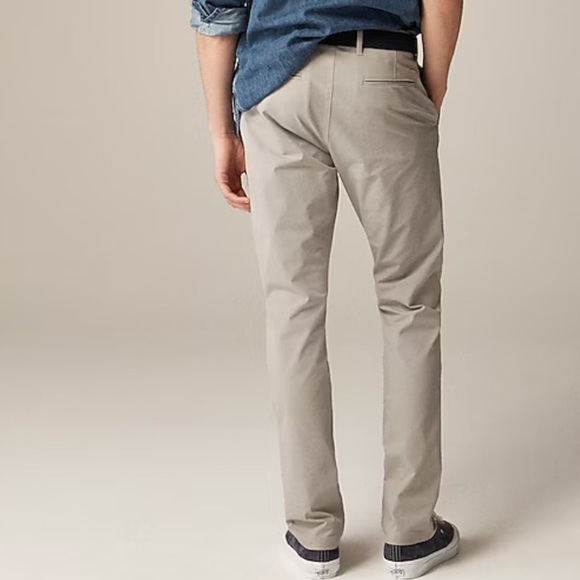 J crew moon grey 484 Slim-fit tech pant - Picture 3 of 5